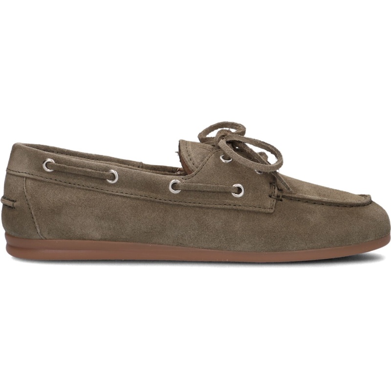 Posa Mocassins
Dames Boat Loafer Brushed Suede