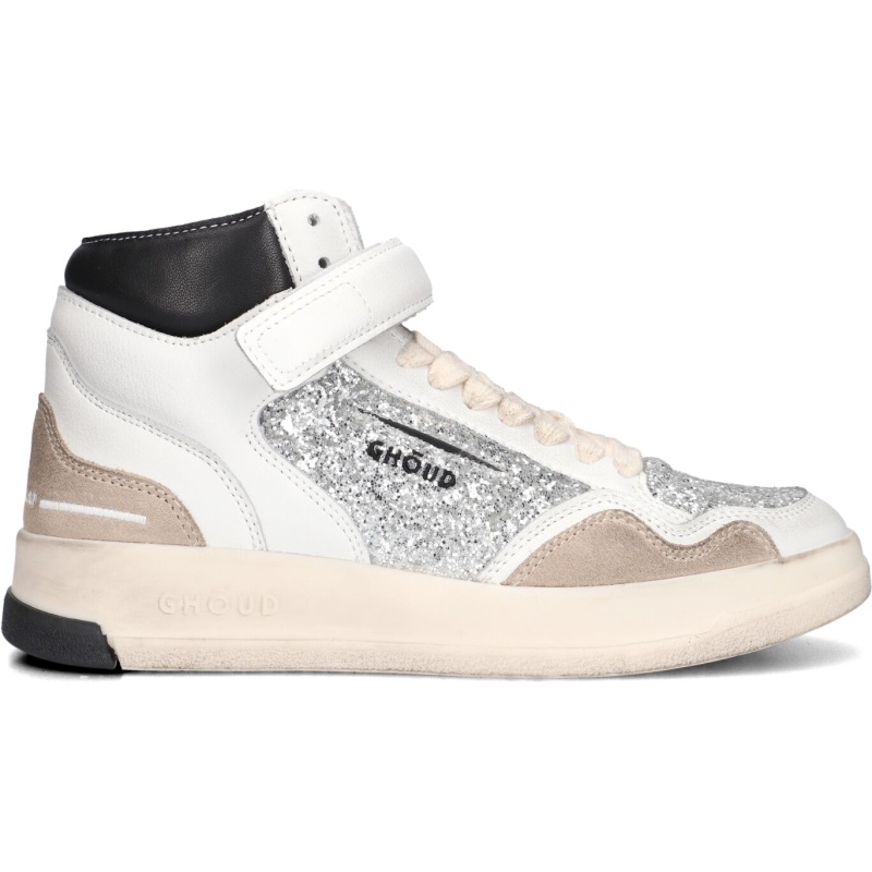 Ghoud Hoge Sneakers Dames Glitter Mid Sneaker