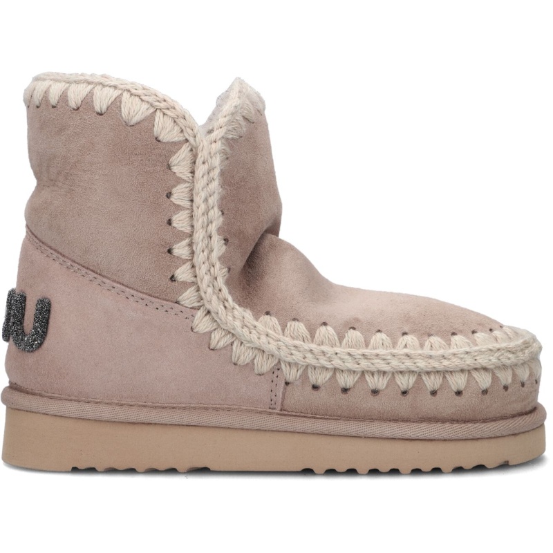 Mou Vachtlaarzen Dames Eskimo 18 Glitter Logo