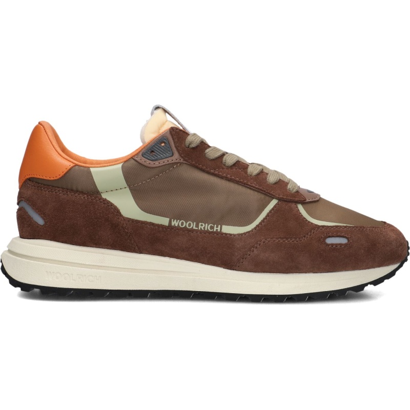Woolrich,  Retro Sneaker Man Camoscio