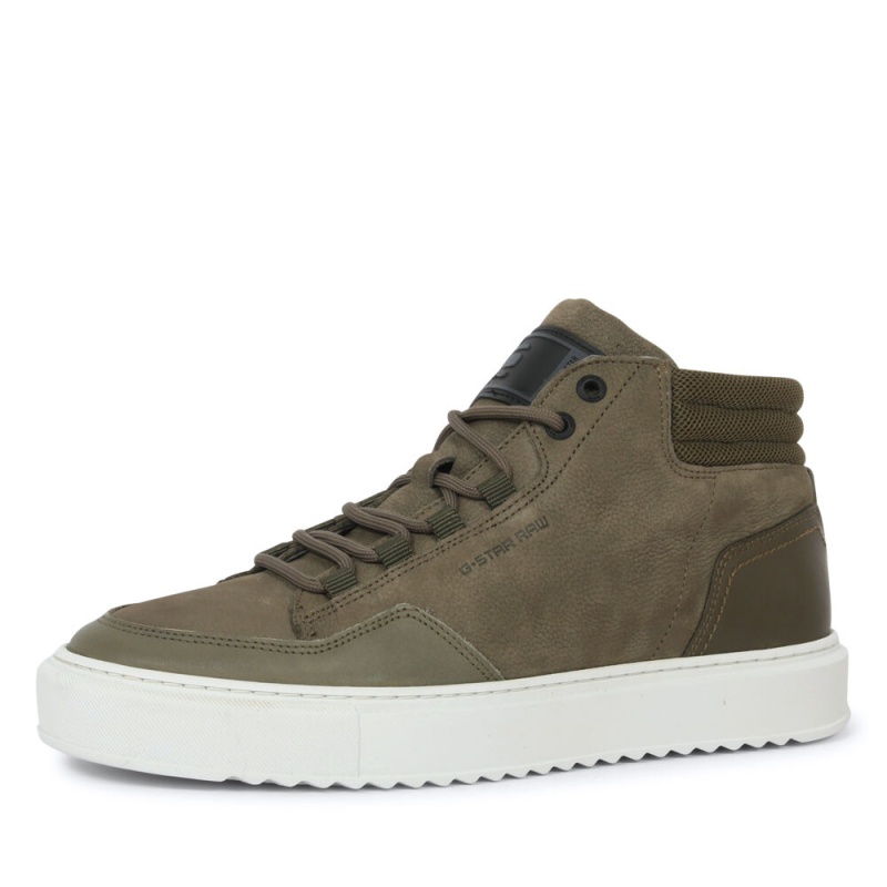 G-Star Resistor hoge sneakers groen