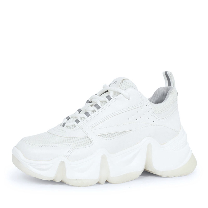 Steve Madden city soul  sneaker wit