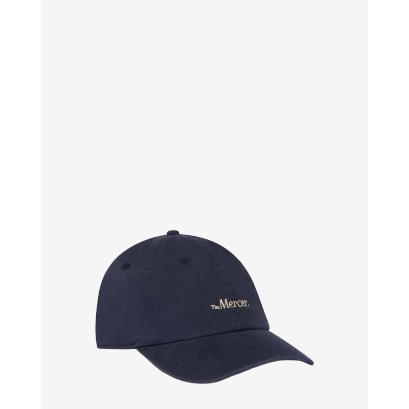 Mercer Amsterdam The Mercer Cap Donkerblauw Pet