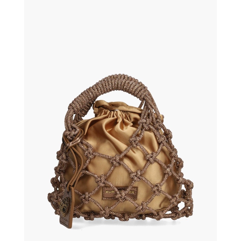 Kurt Geiger Macrame Crystal Camel/Brons