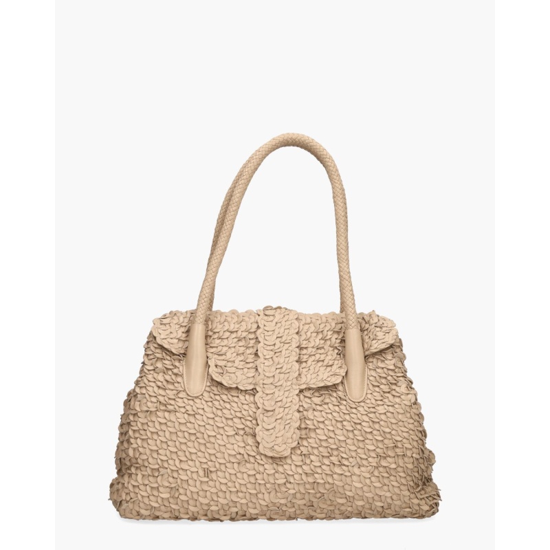 Allan K Kirsten Large Iris Canope Beige