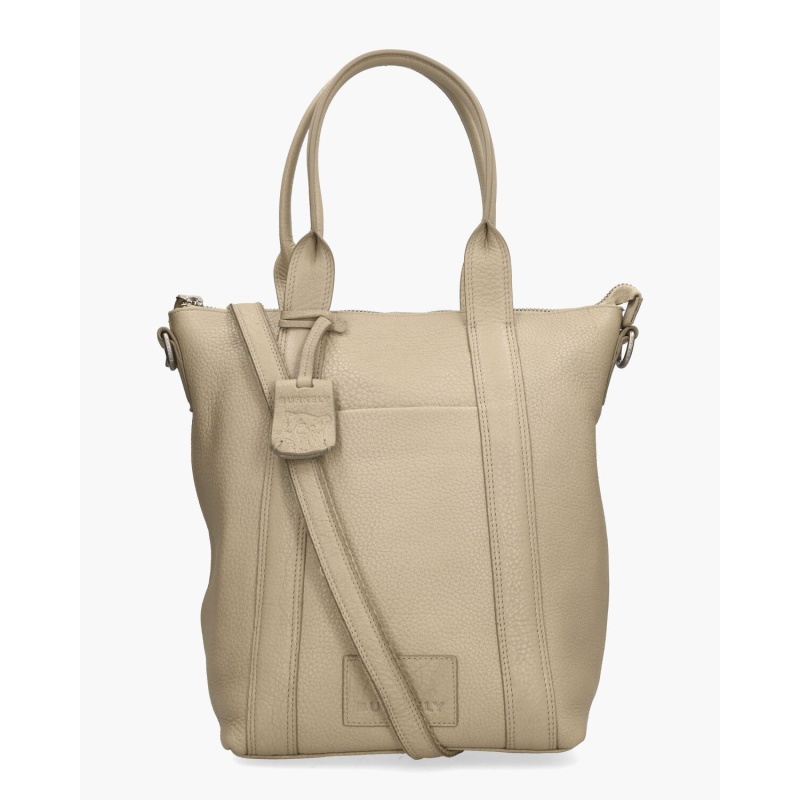 Burkely Soft Skylar Shopper Small Lichtgrijs