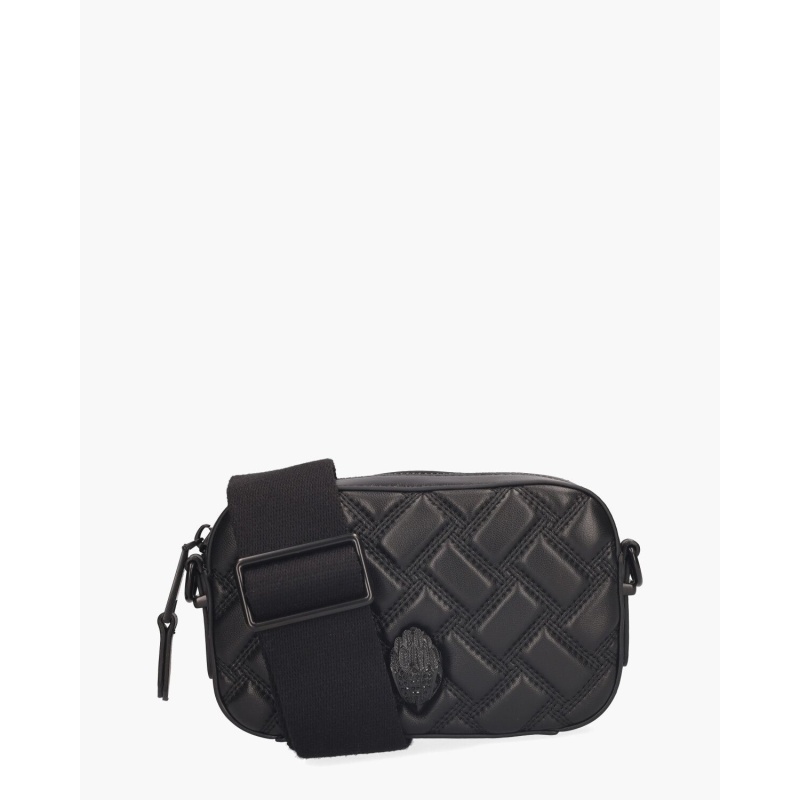 Kurt Geiger Kensington Drench Camera  Zwart