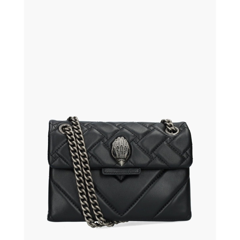Kurt Geiger Mini Leather Kensington X  Zwart/Zilver