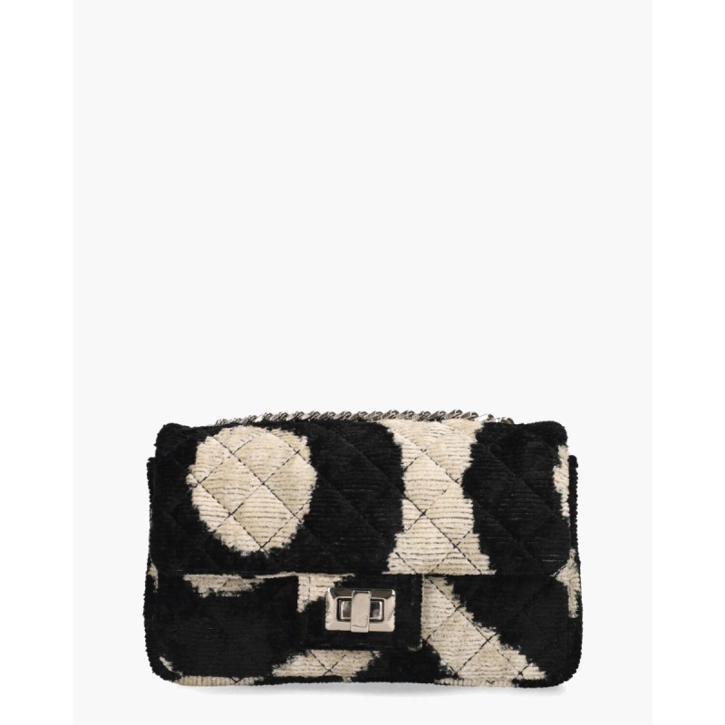 Rough Studios Mini Velvet Bandita  010 Zwart/Off-White