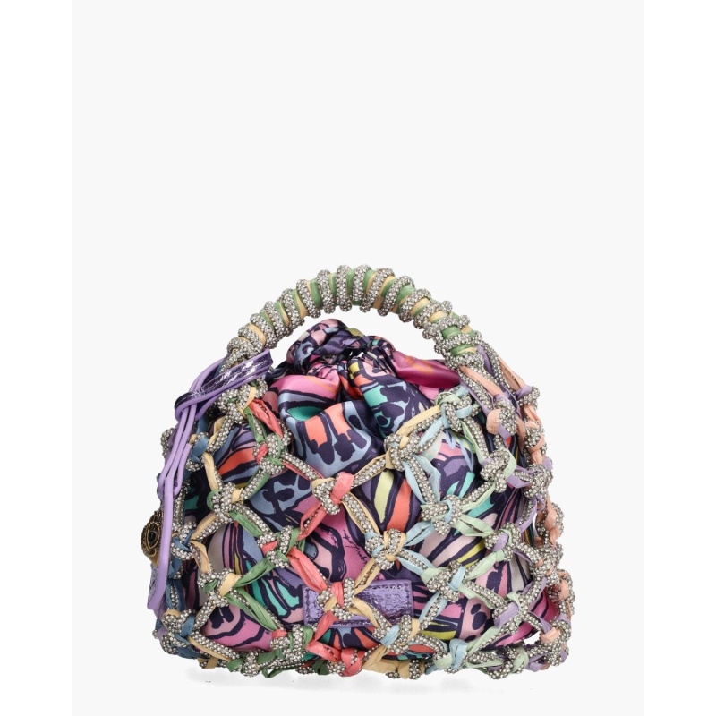 Kurt Geiger Macrame Crystal Multicolor