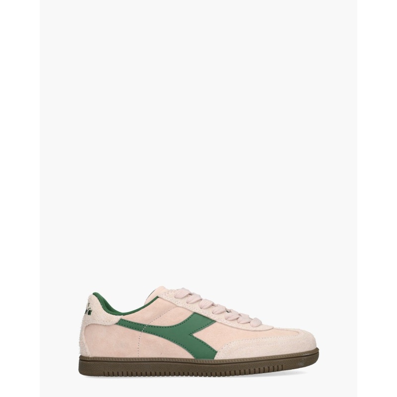 Diadora Sport Trainer Hairy Lichtroze/Groen