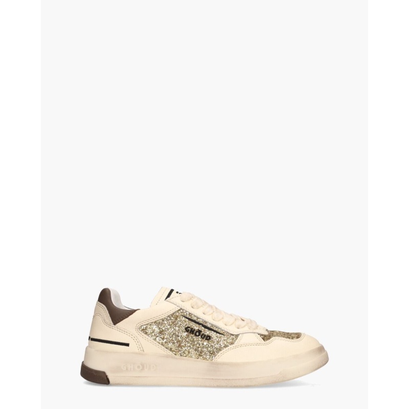 Ghoud Tweener Low Off-White/Goud
