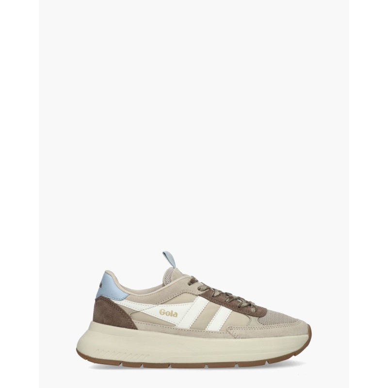 Gola Phoenix Beige/Donkerbruin
