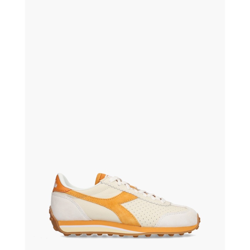 Diadora Heritage Rally Punched Off-White/Oranje