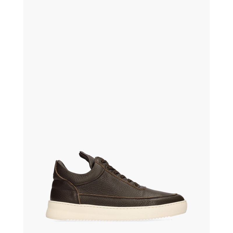 Filling Pieces Low Top Grain Donkerbruin