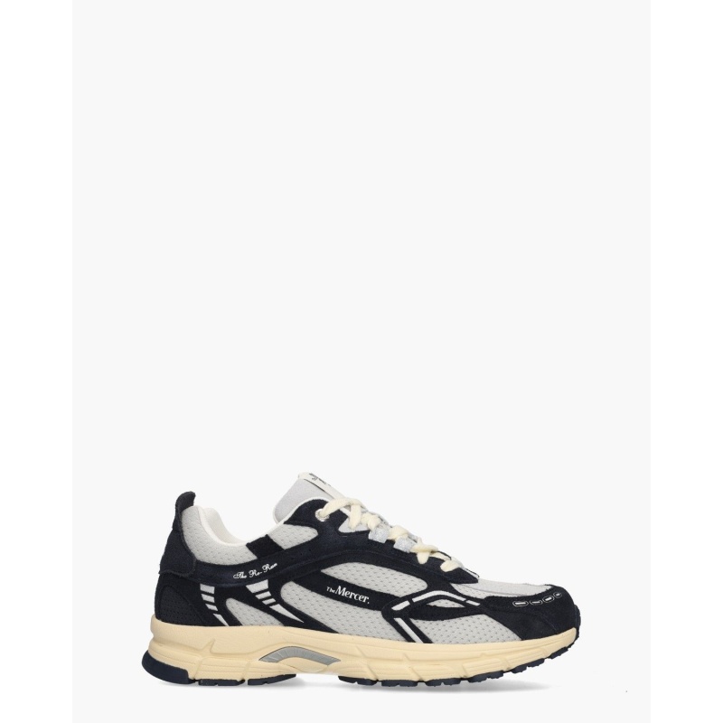 Mercer The Re-Run Vintage Lichtgrijs/Donkerblauw