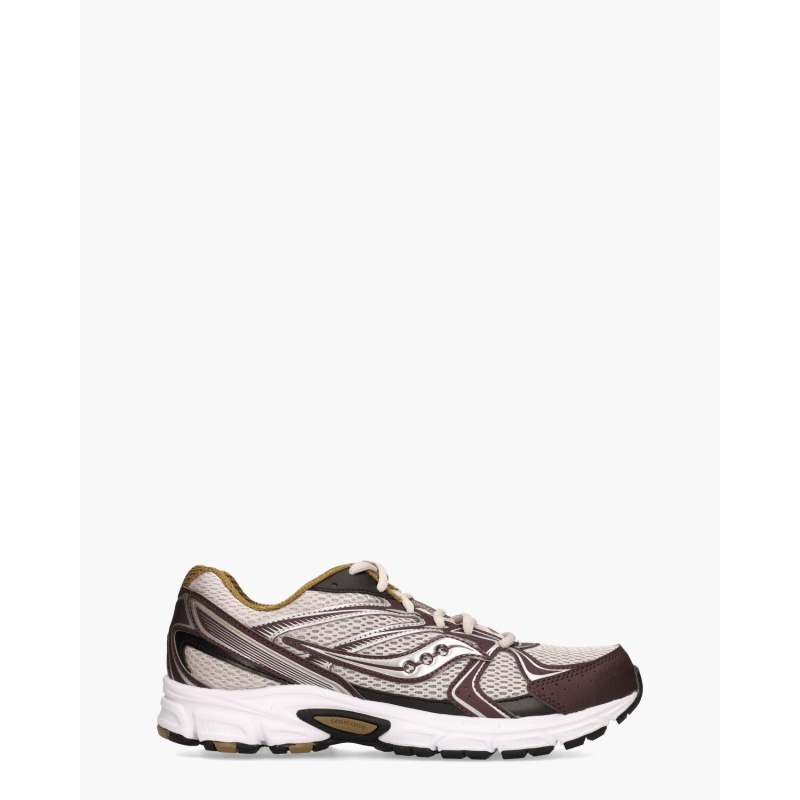 Saucony Ride Millennium Off-White/Bordeauxrood