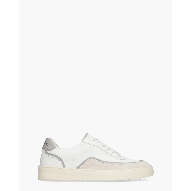 Filling Pieces Mondo Stack Nappa Wit/Grijs