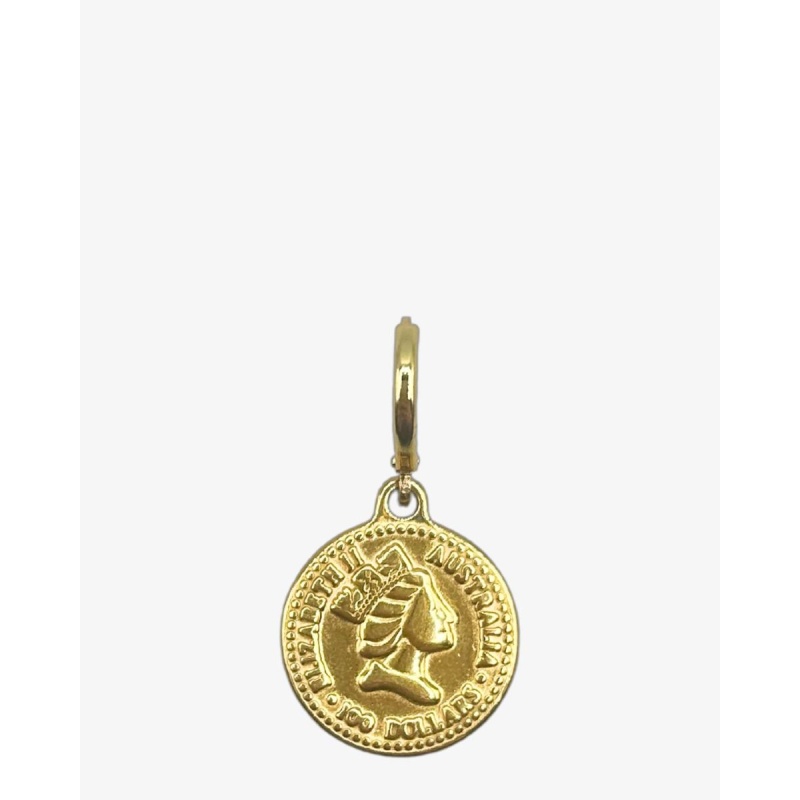 Bonnie Studios Royal Coin Goud Pendant