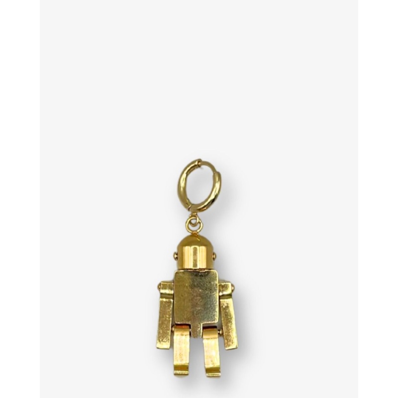 Bonnie Studios Robot Goud Pendant