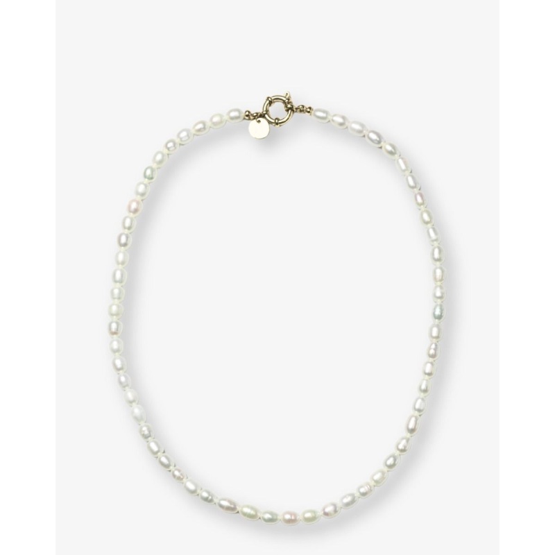 Bonnie Studios Boris Pearl Wit Ketting