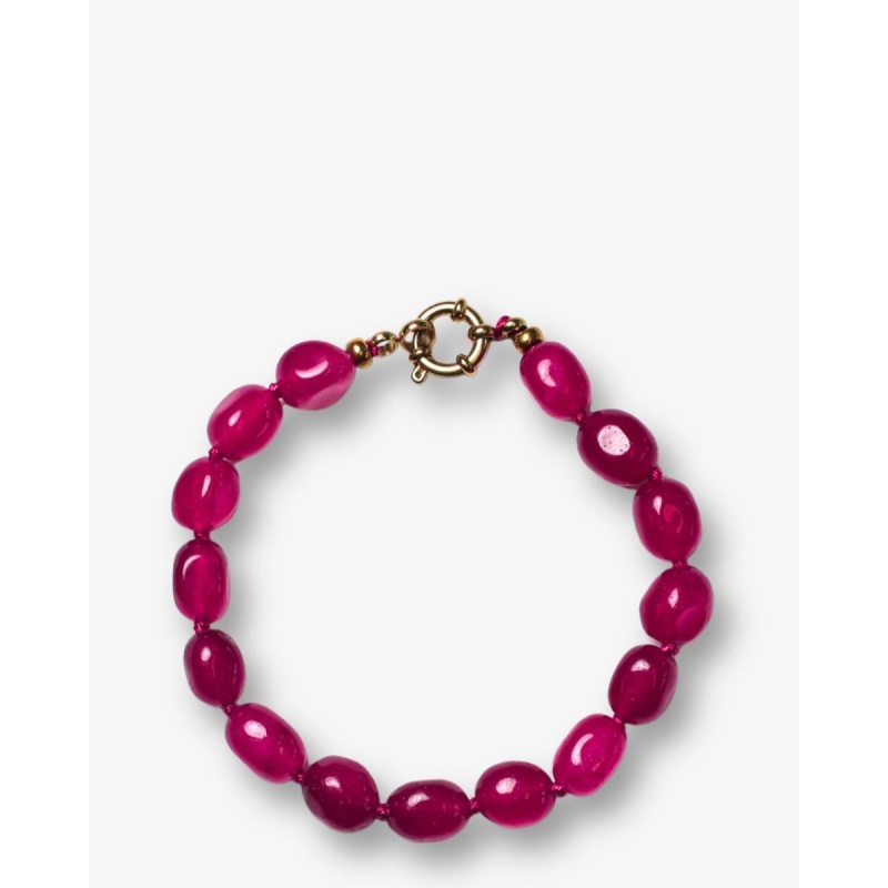 Bonnie Studios Bobby Burgundy Armband