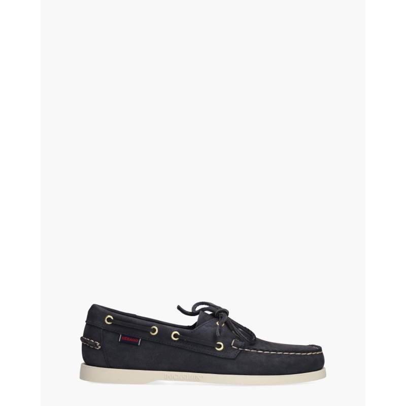 Sebago Portland Flesh Out Donkerblauw