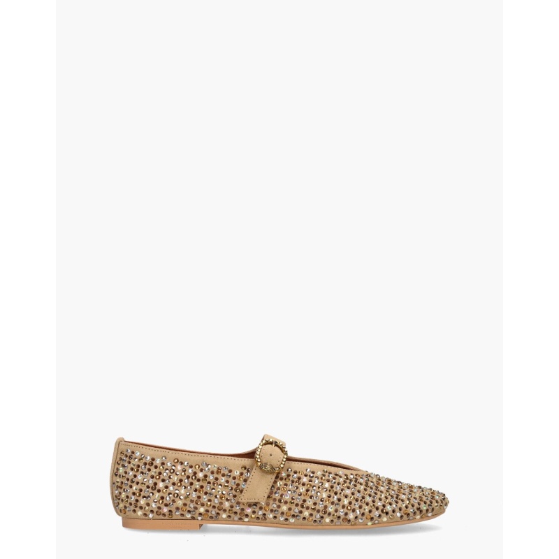 Kurt Geiger Mayfair Ballet Flat Lichtbruin