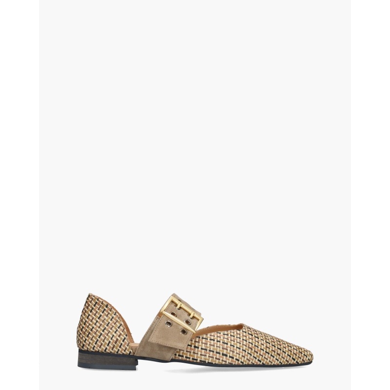 Babouche Waiel Beige/Multi
