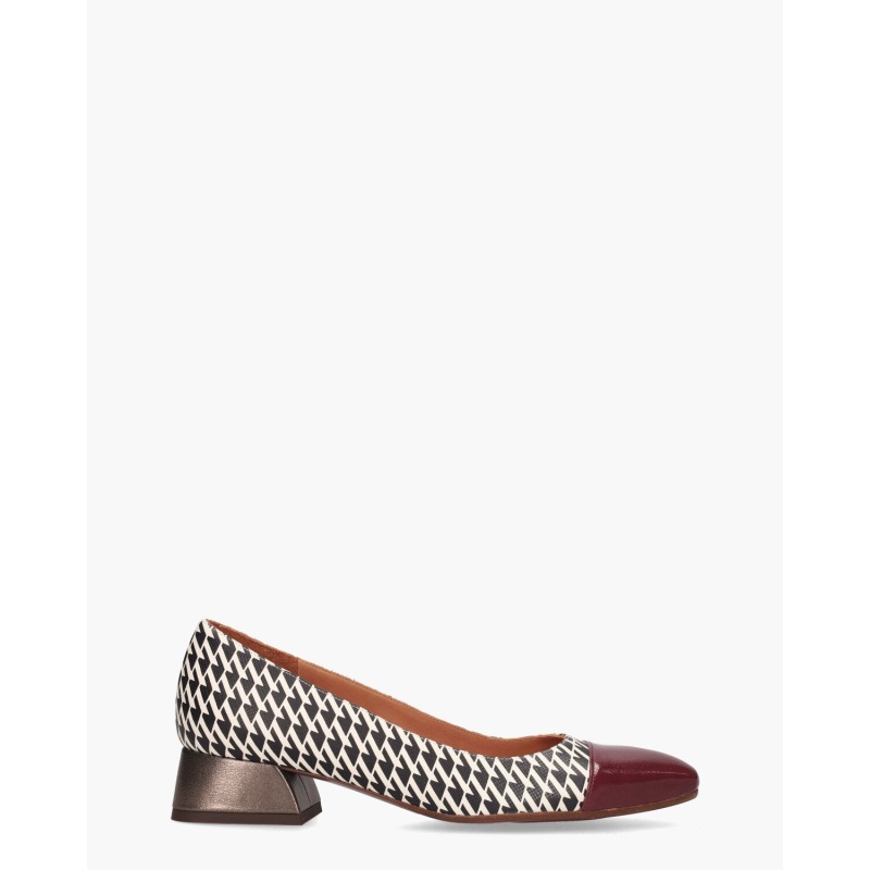 Chie Mihara Hailu Zwart/Off-White/Multicolor