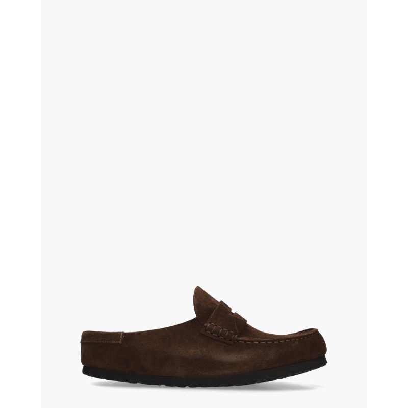 Birkenstock Naples Wrapped Donkerbruin