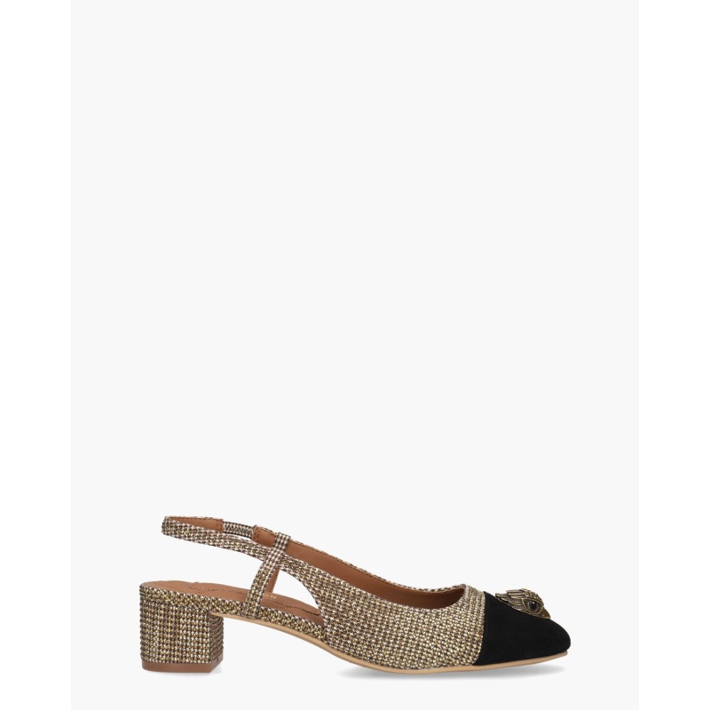 Kurt Geiger Sloane  Heel Beige/Bruin/Zwart