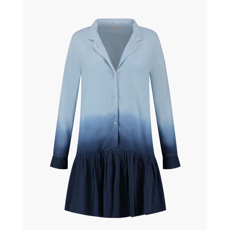 Rough Studios Alma Dress Blauw jurk