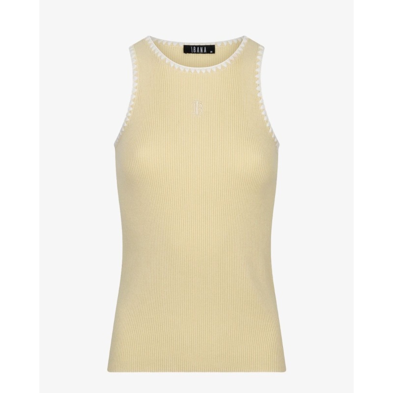 Ibana Timora Geel  Tanktop
