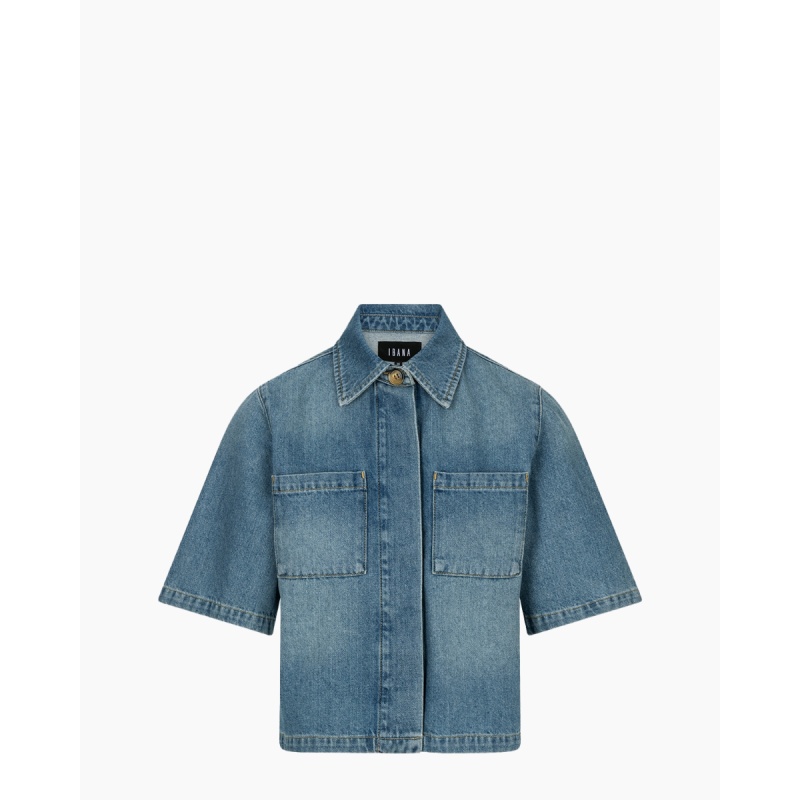 Ibana Treabhar Denim blouse