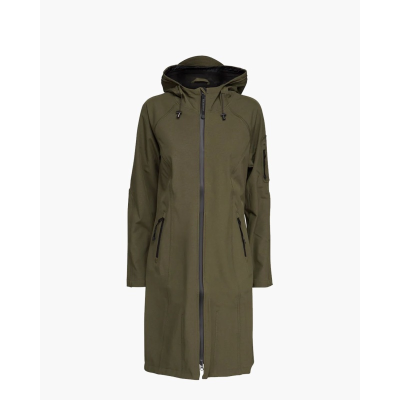 Ilse Jacobsen RAIN37-410 Legergroen Regenjas