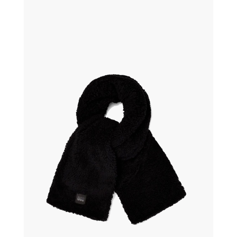 Ugg Sherpa Oversized Scarf Black