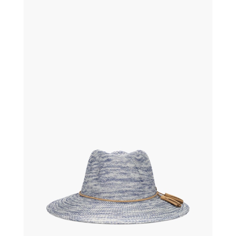 House Of Ord Caroline Blauw/Wit hoed