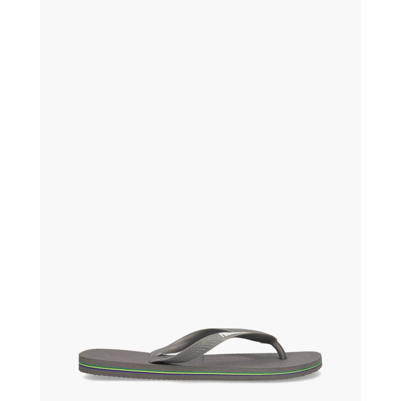 Havaianas Brasil Logo Grijs