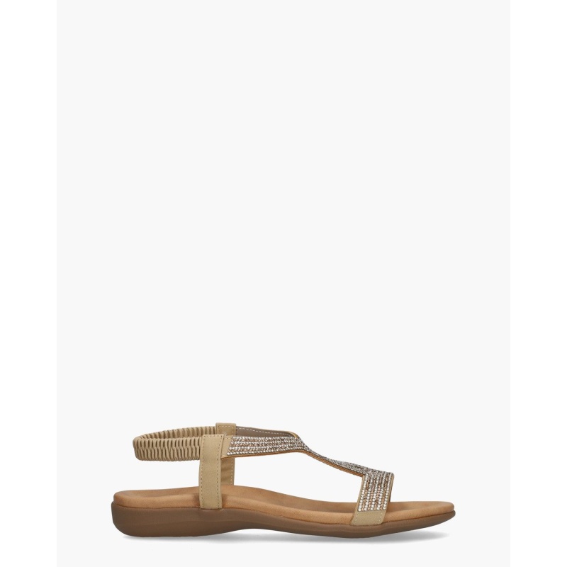 Leyna Reza Khaki/Multi