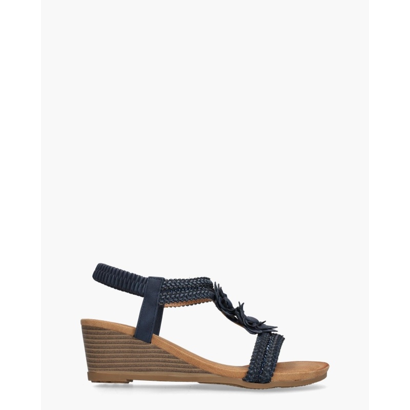 Leyna Zazou Donkerblauw