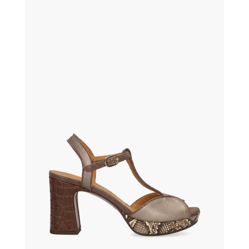 Chie Mihara Keduni Taupe/Donkerbruin