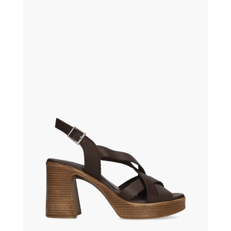 Oh My Sandals Zoli Donkerbruin
