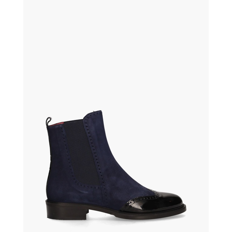 Lilian 12270 Donkerblauw/Zwart