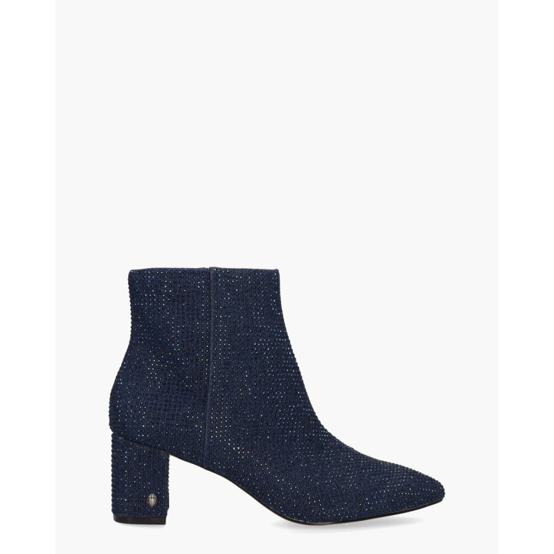 Kurt Geiger Burlington Ankle Boot Donkerblauw