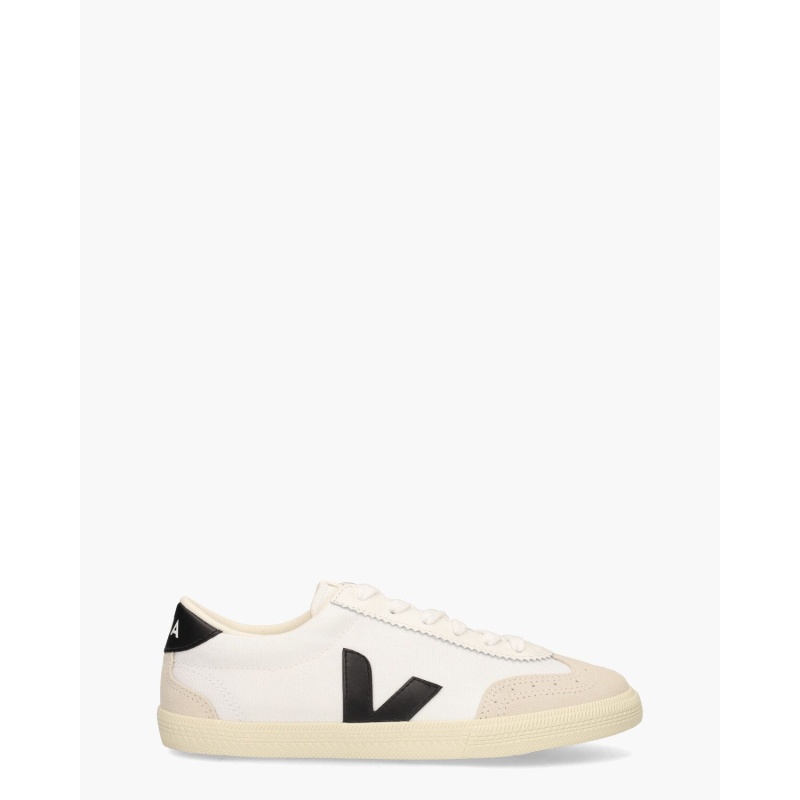Veja Volley Canvas Wit/Zwart