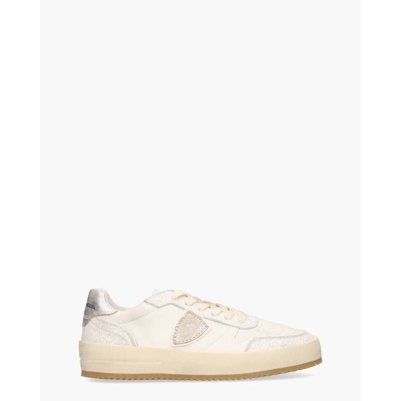 Philippe Model Nice Off-White/Zilver