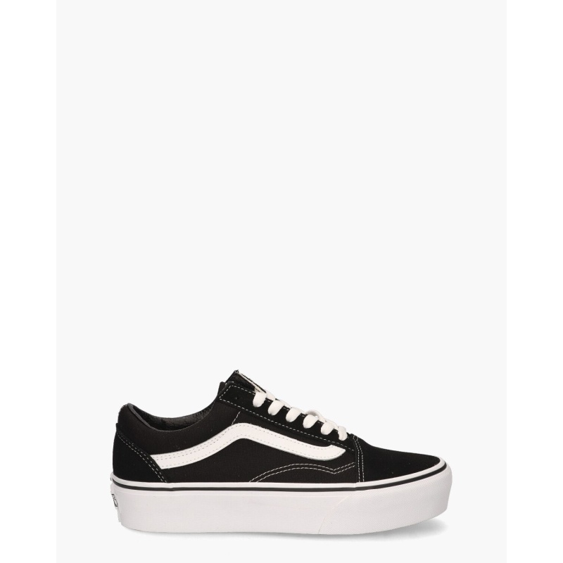 Vans Old Skool Platform Zwart
