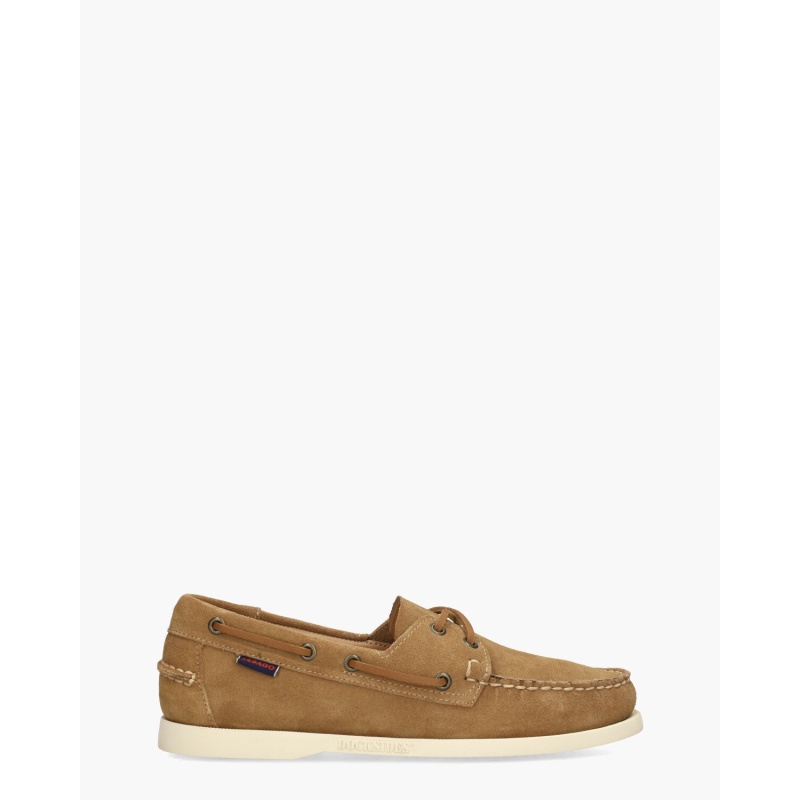 Sebago Docksides Portland Flesh Out Cognac