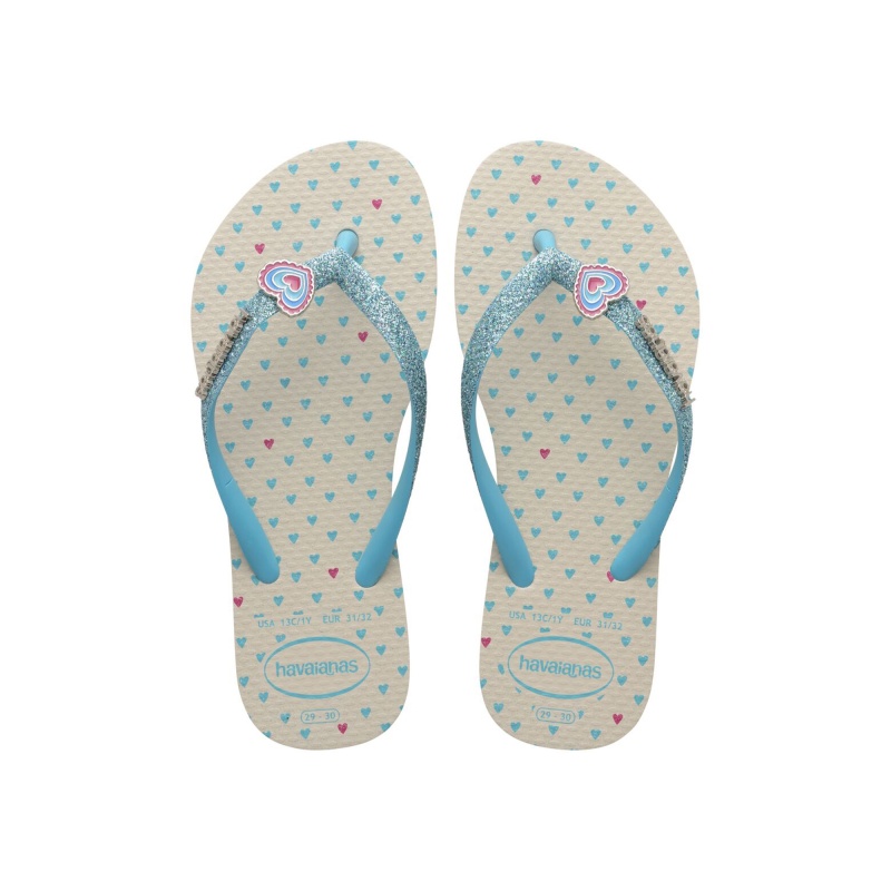 Havaianas Kids Slim Glitter II beige Beige